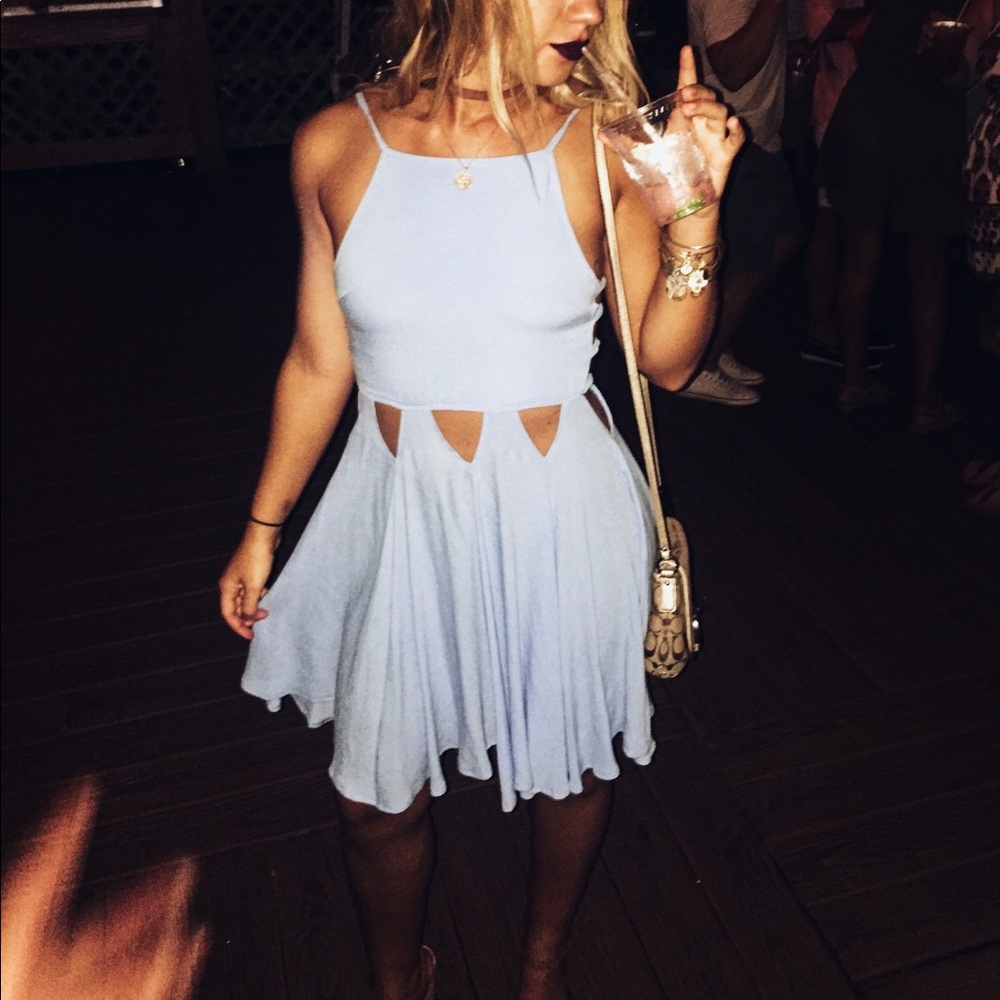 Baby Blue Summer Dress
